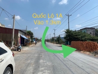 Bán lô Đất đẹp, MT Đường Tỉnh 833B Long Hiệp Bến Lức giáp ranh TPHCM Bán lô Đất đẹp, MT Đường Tỉnh 833B Long Hiệp Bến Lức giáp ranh TPHCM