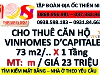 Cho thuê căn hộ vinhome 73m2 trần duy hưng Cho thuê căn hộ vinhome 73m2 trần duy hưng