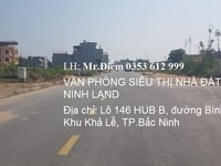 Bán gấp lô đất DCDV Bồ Sơn 4 - VÕ CƯỜNG - TP.Bắc Ninh Bán gấp lô đất DCDV Bồ Sơn 4 - VÕ CƯỜNG - TP.Bắc Ninh