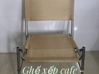 Ghế xếp cafe vài textilen, Màu đẹp Ghế xếp cafe vài textilen, Màu đẹp