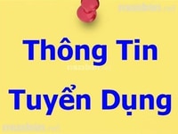 Tuyển 02 nhân viên giao hàng hóa tiêu dùng Tuyển 02 nhân viên giao hàng hóa tiêu dùng