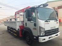 Xe cẩu Isuzu 5T thùng 6m1 gắn cẩu unic 3 tấn 4 khúc URV344 Xe cẩu Isuzu 5T thùng 6m1 gắn cẩu unic 3 tấn 4 khúc URV344