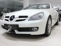 Bán xe Mercedes-Benz SLK 200, sản xuất 2009, màu trắng Bán xe Mercedes-Benz SLK 200, sản xuất 2009, màu trắng
