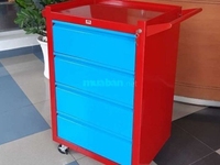 Xe đẩy dụng cụ đồ nghề sắt sơn tĩnh điện Xe đẩy dụng cụ đồ nghề sắt sơn tĩnh điện