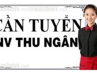 Của hàng cần tuyển gấp nam/ nữ thu ngân siêu thị mini Của hàng cần tuyển gấp nam/ nữ thu ngân siêu thị mini
