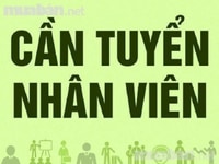 Tuyển 2 thu ngân quản lý đơn hàng; 1 bán hàng; 2 thợ may Tuyển 2 thu ngân quản lý đơn hàng; 1 bán hàng; 2 thợ may