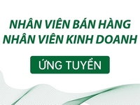 Cần tuyển nhân viên bán hàng tại chỗ Cần tuyển nhân viên bán hàng tại chỗ