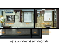 Bán căn hộ 2PN, 1PK, 1 bếp, 1WC Bán căn hộ 2PN, 1PK, 1 bếp, 1WC