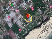 Bán đất mặt tiền đường Hùng Vương 1453m2 (16mx90m), La Gi, Bình Thuận Bán đất mặt tiền đường Hùng Vương 1453m2 (16mx90m), La Gi, Bình Thuận