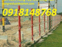 Sản xuất hàng rào lưới thép hàn mạ kẽm, chấn sóng trên thân Sản xuất hàng rào lưới thép hàn mạ kẽm, chấn sóng trên thân
