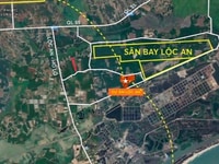 Chính chủ cần bán gấp lô đất cạnh dự án sân bay Lộc An, cách biển 3km Chính chủ cần bán gấp lô đất cạnh dự án sân bay Lộc An, cách biển 3km