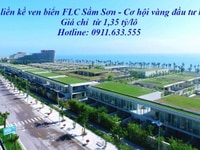 Bán nhanh lô đất cực hot hướng Nam thuộc dự án FLC Sầm Sơn Bán nhanh lô đất cực hot hướng Nam thuộc dự án FLC Sầm Sơn
