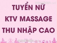 Tuyển NV nữ làm ca ngày và ca đêm, thu nhập đảm bảo 15 khách trở lên Tuyển NV nữ làm ca ngày và ca đêm, thu nhập đảm bảo 15 khách trở lên