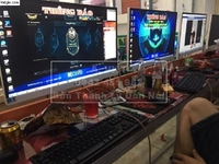 Bán trọn quán đầy đủ 22 Máy B365, Core i3, R12Gb, Cạc GTX1050Ti 4Gb Bán trọn quán đầy đủ 22 Máy B365, Core i3, R12Gb, Cạc GTX1050Ti 4Gb
