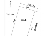 Bán 324m2 Đất Thổ Cư Cách Đường World Bank 70m Bán 324m2 Đất Thổ Cư Cách Đường World Bank 70m