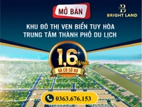 Khu Đô Thị Ven Biển Tuy Hòa - Khả Năng Sinh Lời Nhanh Khu Đô Thị Ven Biển Tuy Hòa - Khả Năng Sinh Lời Nhanh
