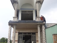 Bán nhà mái thái mặt tiền đường ấp Thanh Ba, xã Mỹ Lộc, Cần Giuộc Bán nhà mái thái mặt tiền đường ấp Thanh Ba, xã Mỹ Lộc, Cần Giuộc