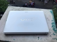 Sony Vaio Fit SVF14 trắng: i3 3217u, ram 4G, hdd 500G Sony Vaio Fit SVF14 trắng: i3 3217u, ram 4G, hdd 500G