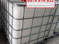 Thùng nhựa IBC 1000 lít, tank nhựa có khung sắt Thùng nhựa IBC 1000 lít, tank nhựa có khung sắt