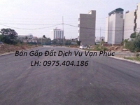 Bán 100m2 đất Đấu Giá Vạn Phúc, MT:8m đường đôi 24m, sổ đỏ cực đẹp Bán 100m2 đất Đấu Giá Vạn Phúc, MT:8m đường đôi 24m, sổ đỏ cực đẹp