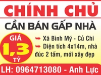 Bán nhà đường 8m hẻm ôtô đi vào, thuộc Xã Bình Mỹ - Củ Chi Bán nhà đường 8m hẻm ôtô đi vào, thuộc Xã Bình Mỹ - Củ Chi