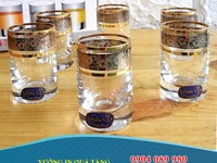 in ấn bộ ly cốc mạ vàng sang trọng hơn làm quà tặng VIP in ấn bộ ly cốc mạ vàng sang trọng hơn làm quà tặng VIP