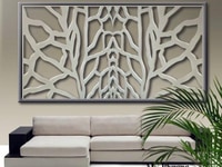 Tấm panel sắt trang trí tường nội thất sảnh công ty, nhà hàng sang đẹp Tấm panel sắt trang trí tường nội thất sảnh công ty, nhà hàng sang đẹp