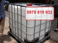 Chuyên cung cấp bồn nhựa, tank nhựa 1000 lít có khung sắt: Chuyên cung cấp bồn nhựa, tank nhựa 1000 lít có khung sắt: