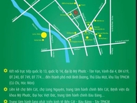 Đất thổ cư, sổ riêng, trả 7 đợt Bến Cát, Bình Dương 540tr Đất thổ cư, sổ riêng, trả 7 đợt Bến Cát, Bình Dương 540tr