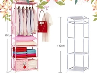 Tủ đa chức năng thiết kế gọn nhẹ dễ lắp ráp, chất liệu siêu bền Tủ đa chức năng thiết kế gọn nhẹ dễ lắp ráp, chất liệu siêu bền