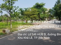 Chính chủ cần bán lô đất giãn dân Khả Lễ 2, Võ Cường, TP.Bắc Ninh Chính chủ cần bán lô đất giãn dân Khả Lễ 2, Võ Cường, TP.Bắc Ninh