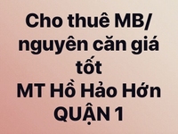 Cho thuê mặt bằng trung tâm đường hai chiều Cho thuê mặt bằng trung tâm đường hai chiều