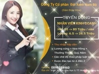 Tuyển 10 Nhân viên Kinh doanh vfa Telesale làm việc tại Đức Hòa Tuyển 10 Nhân viên Kinh doanh vfa Telesale làm việc tại Đức Hòa