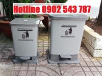 Thùng rác màu xám y tế 20 lít, thùng rác xám dùng trong bệnh viện Thùng rác màu xám y tế 20 lít, thùng rác xám dùng trong bệnh viện