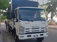 Xe tải Isuzu FN129 8T2 thùng bạt mới 100% Xe tải Isuzu FN129 8T2 thùng bạt mới 100%
