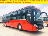 Thaco An Sương bán xe 34 Giường Phòng Thaco TB120SL, Giá tốt TPHCM Thaco An Sương bán xe 34 Giường Phòng Thaco TB120SL, Giá tốt TPHCM