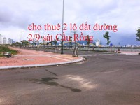 Cho thuê lô đất đường 2/9 ( sát cầu Rồng ). Cho thuê lô đất đường 2/9 ( sát cầu Rồng ).