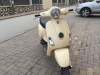 Piaggio Vespa LX 125ie màu vàng kem biển HN Piaggio Vespa LX 125ie màu vàng kem biển HN