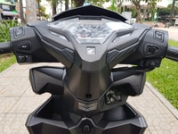 Xe Click 125cc CBS Thailand 2017 màu đen đỏ nhám tem lửa đỏ, mâm vàng Xe Click 125cc CBS Thailand 2017 màu đen đỏ nhám tem lửa đỏ, mâm vàng