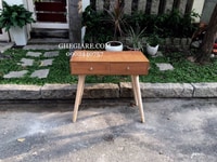 Bàn làm việc, bàn phấn 80x40 mdf phủ melamine chống trầy ẩm, chân gỗ Bàn làm việc, bàn phấn 80x40 mdf phủ melamine chống trầy ẩm, chân gỗ