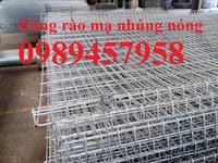 Sản xuất hàng rào mạ kẽm nhúng nóng phi 5 ô 100x50 mới 100% Sản xuất hàng rào mạ kẽm nhúng nóng phi 5 ô 100x50 mới 100%
