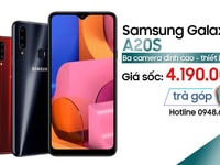 Samsung A20s 32g: 4.190k góp 0Đ/0% chỉ có tại Dĩ An Samsung A20s 32g: 4.190k góp 0Đ/0% chỉ có tại Dĩ An