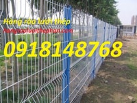 Sản xuất hàng rào lưới thép mạ kẽm gấp đầu tam giác Sản xuất hàng rào lưới thép mạ kẽm gấp đầu tam giác