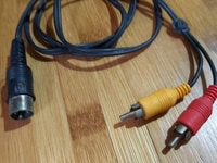 Dây cáp truyền tín hiệu âm thanh đầu tròn 5 chấu ( hiếm) Dây cáp truyền tín hiệu âm thanh đầu tròn 5 chấu ( hiếm)