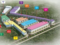 Nhà phố liên kế kiến trúc châu âu cách BigC Dĩ An 800m Nhà phố liên kế kiến trúc châu âu cách BigC Dĩ An 800m