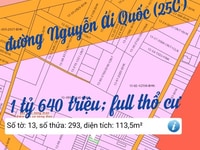 Đất full thổ 113.5m2; đất gần KCN Nhơn Trạch; đường Nguyễn Ái Quốc Đất full thổ 113.5m2; đất gần KCN Nhơn Trạch; đường Nguyễn Ái Quốc