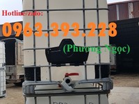 Tank nhựa 1 khối nhập khẩu, bồn 1000L chứa hóa chất, thùng nhựa Tank nhựa 1 khối nhập khẩu, bồn 1000L chứa hóa chất, thùng nhựa