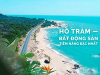 Đất mặt tiền ven biển Võ Văn Kiệt liền kề thủ phủ khu du lịch Hồ Tràm Đất mặt tiền ven biển Võ Văn Kiệt liền kề thủ phủ khu du lịch Hồ Tràm