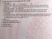 Cần bán đất thổ cư mặt tiền đường Thủy Triều Cần bán đất thổ cư mặt tiền đường Thủy Triều