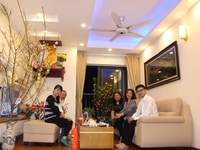 Cho thuê chung cư siêu đẹp lạc hồng 85m2 chia 2 ngủ full nội thất Cho thuê chung cư siêu đẹp lạc hồng 85m2 chia 2 ngủ full nội thất